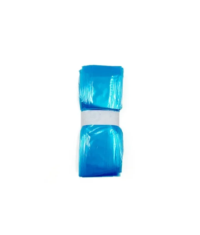 sacs en plastique bleus