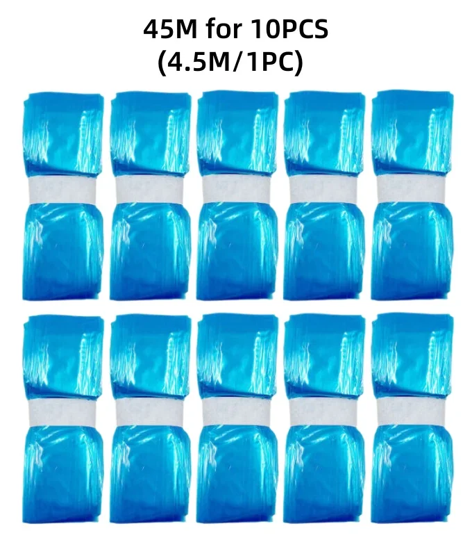 sacs plastiques bleus grand format
