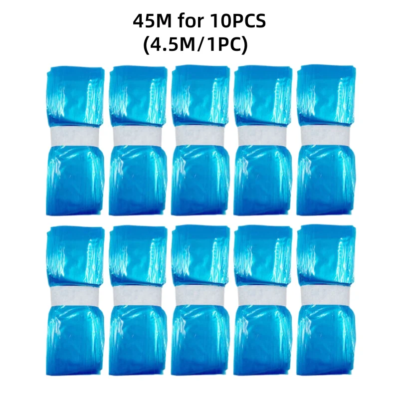 sacs plastiques bleus grand format