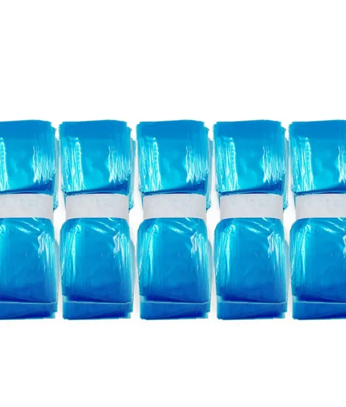 sacs de rangement bleus