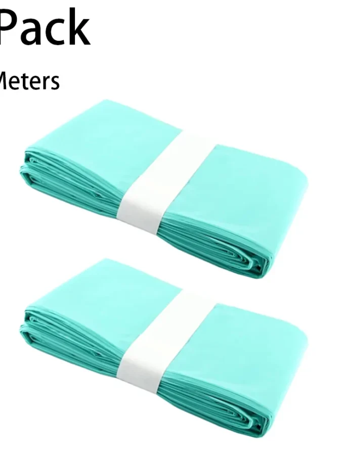 rouleaux de sacs turquoise